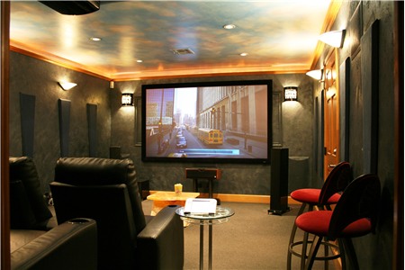 Phòng chiếu phim gia đình theo công nghệ LCOS